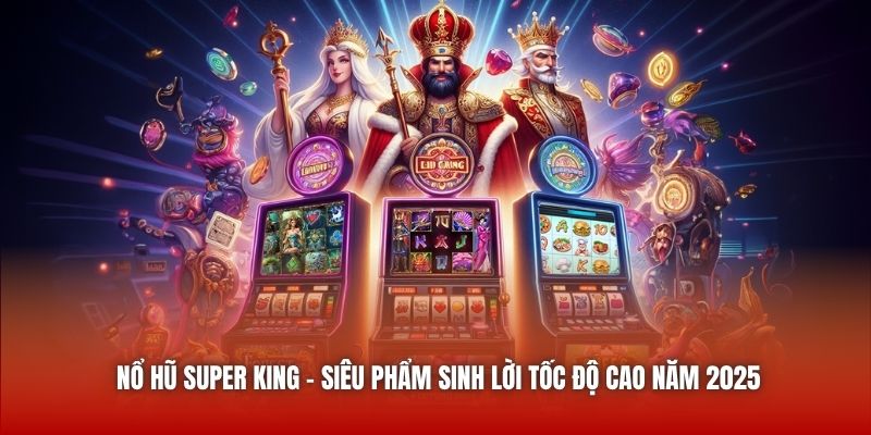 Nổ Hũ Super King - Siêu Phẩm Sinh Lời Tốc Độ Cao Năm 2025
